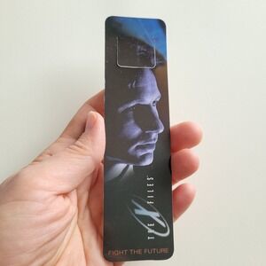 Vintage 90s Fox Mulder X-Files Tab Bookmark Y2K/1998 Fight Future, XKT-98039GABF